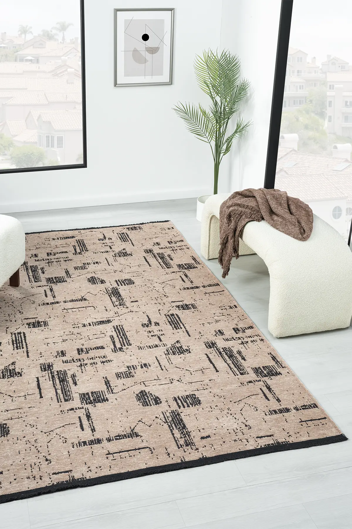 Eko Bej Salon Oturma Odası Çocuk Odası Yatak Odası Halısı EKO114